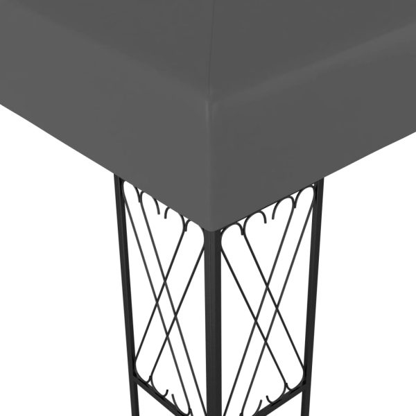 Gazebo 3x6 M Antracite In Tessuto - Image 4