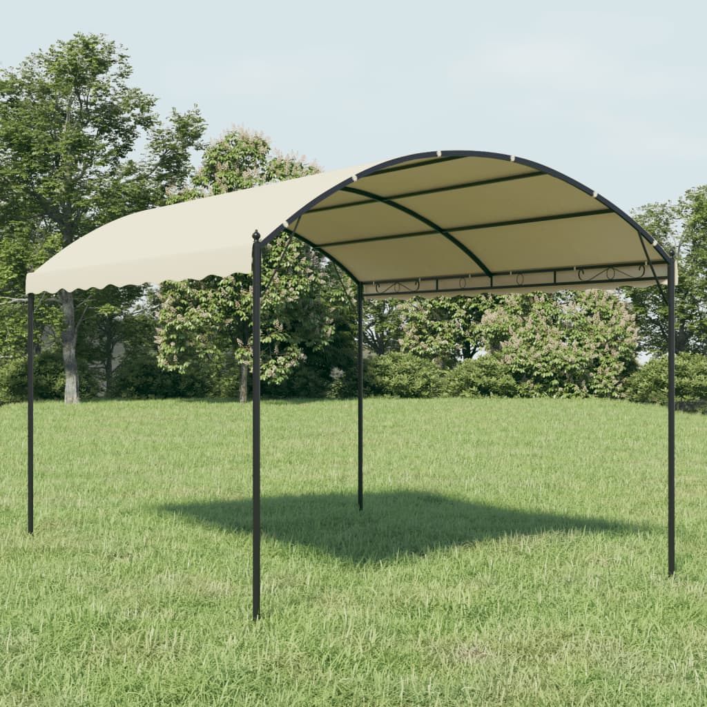 Gazebo In Tessuto Crema