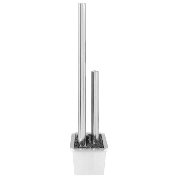 Fontana Da Giardino Argento 48x34x153 Cm In Acciaio Inox - Image 6