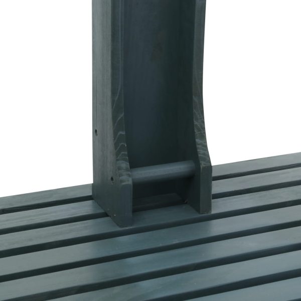 Doccia Da Giardino Antracite In Legno - Image 4