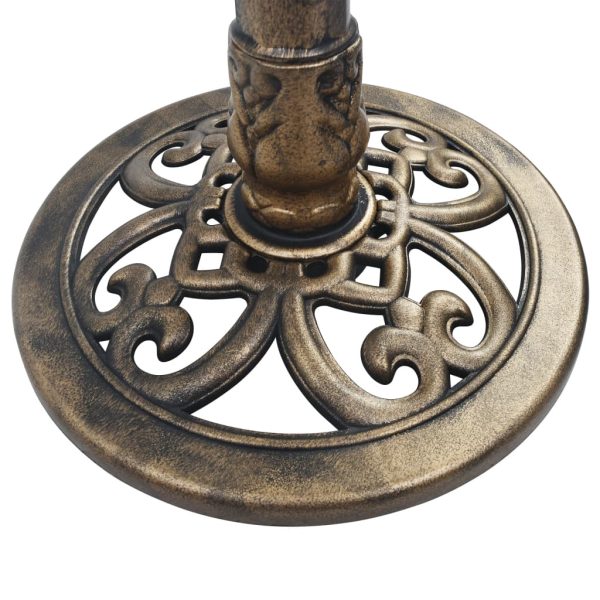 Vasca Da Bagno Per Uccelli Con Fontana Bronzo 50x91 Cm Plastica - Image 6