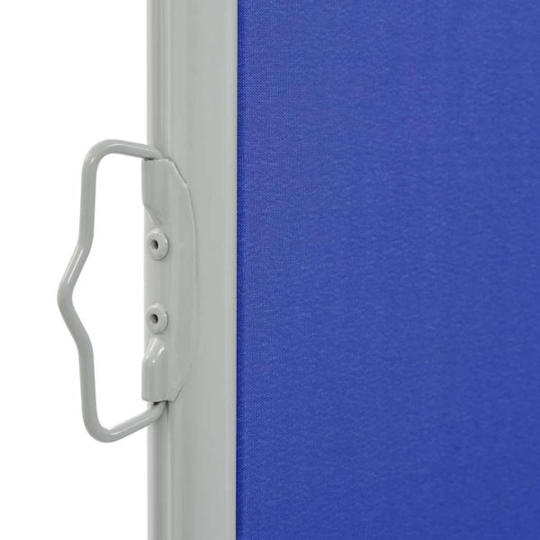 Tenda Laterale Retrattile Per Patio 100x300 Cm Blu - Image 3