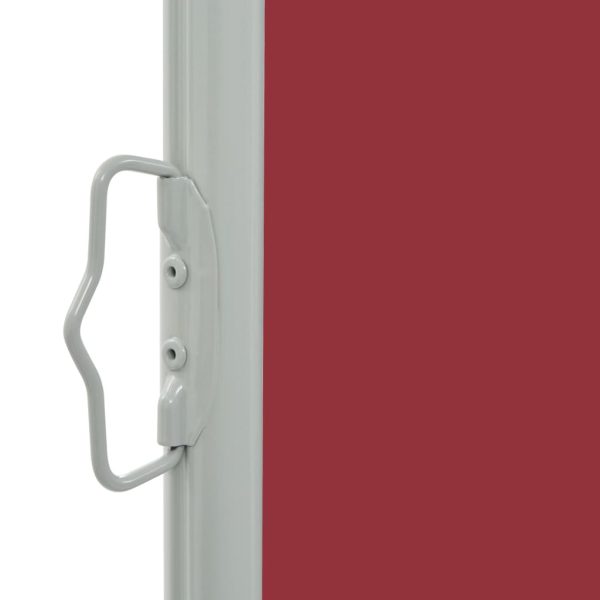 Tenda Laterale Retrattile Per Patio 160x300 Cm Rossa - Image 3