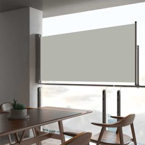 Tenda Laterale Retrattile Per Patio 60x300 Cm Crema