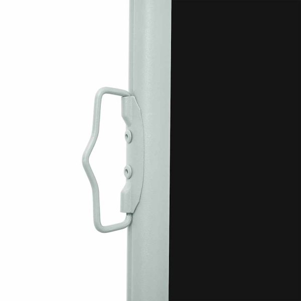 Tenda Laterale Retrattile Per Patio 100x300 Cm Nera - Image 4