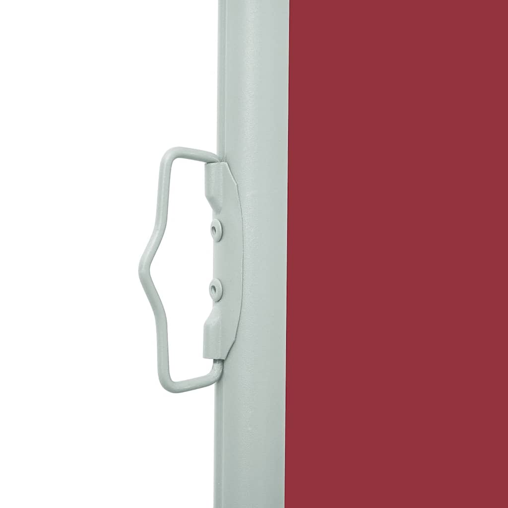 Tenda Laterale Retrattile Per Patio 100x500 Cm Rosso - Image 4