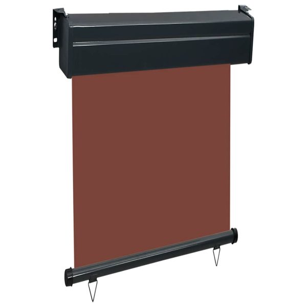 Tendalino Laterale Per Balcone 65x250 Cm Marrone - Image 3