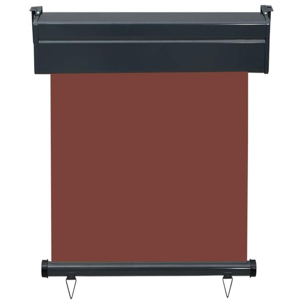 Tendalino Laterale Per Balcone 65x250 Cm Marrone - Image 4