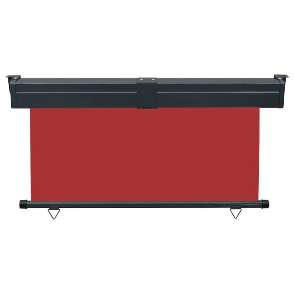 Tendalino Laterale Per Balcone 145x250 Cm Rosso - Image 4