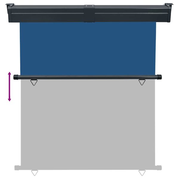 Tendalino Laterale Per Balcone 165x250 Cm Blu - Image 5