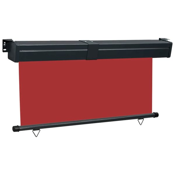 Tendalino Laterale Per Balcone 165x250 Cm Rosso - Image 3