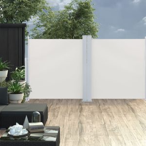 Tenda Da Sole Laterale Retrattile Crema 120x600 cm