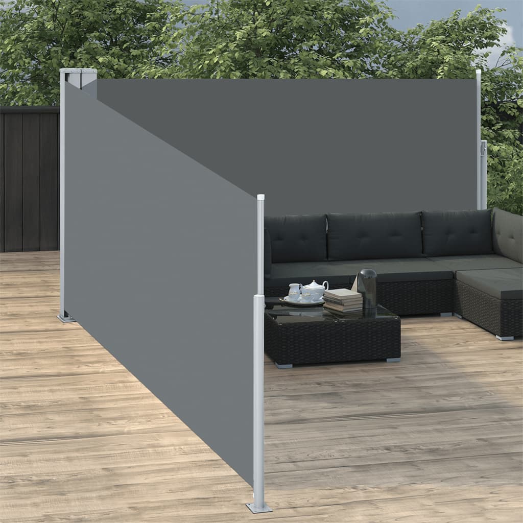 Tenda Laterale Retrattile Antracite 140x1000 cm - Image 3