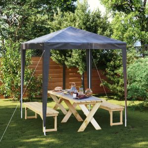 Gazebo Per Feste Professionale 2x2 M Antracite