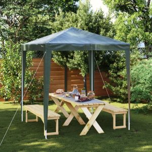 Gazebo Per Feste Professionale 2x2 M Verde