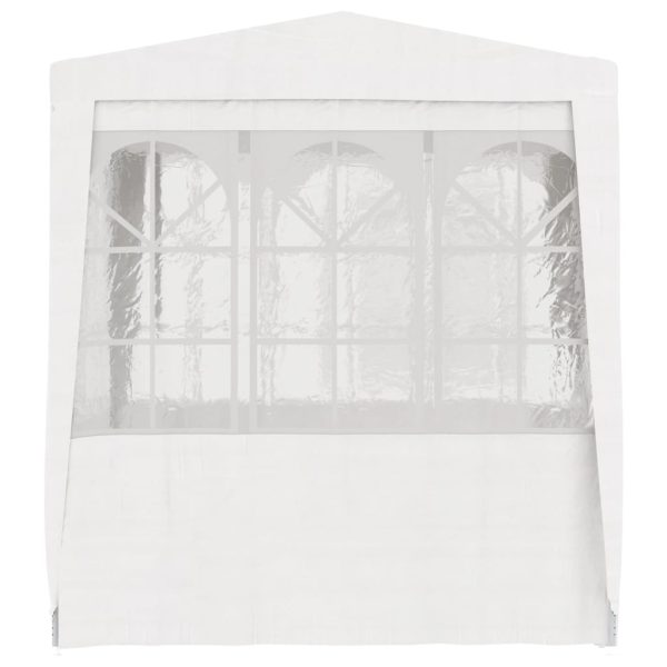 Gazebo Professionale Con Pareti 2x2 M Bianco 90 G/m² - Image 3