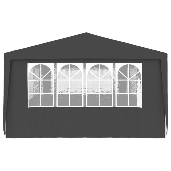 Gazebo Professionale Con Pareti 4x9 M Antracite 90 G/m² - Image 4