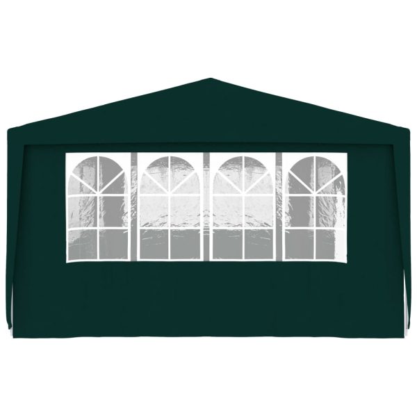Gazebo Professionale Con Pareti 4x9 M Verde 90 G/m² - Image 4