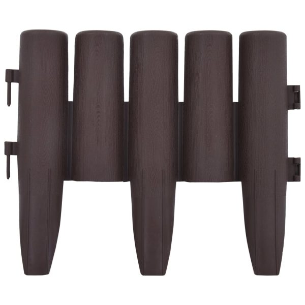 Bordature Per Prato 36 Pz Marroni 10 M In pp - Image 3