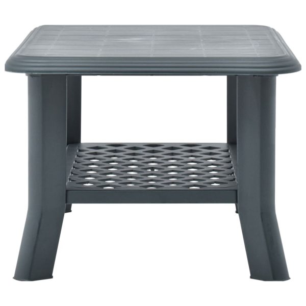 Tavolino Da Salotto Verde 90x60x46 Cm In Plastica - Image 3