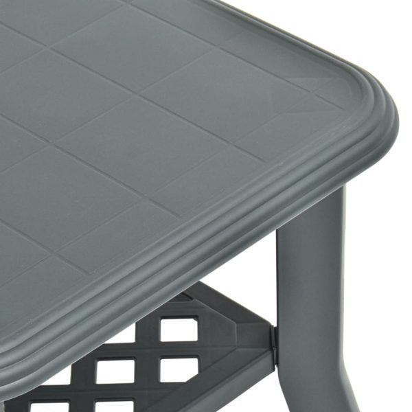 Tavolino Da Salotto Verde 90x60x46 Cm In Plastica - Image 5