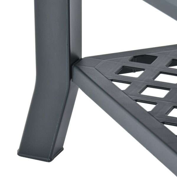Tavolino Da Salotto Verde 90x60x46 Cm In Plastica - Image 6