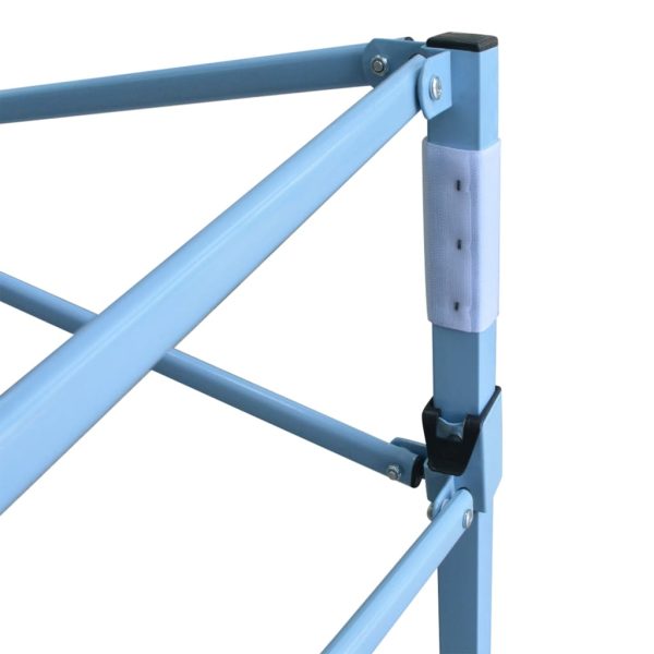 Gazebo Professionale Pieghevole 3x6 M Acciaio Bianco - Image 6