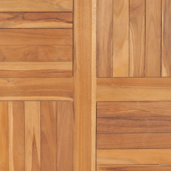 Piano Tavolo In Legno Massello Di Teak Rotondo 2,5 Cm 90 cm - Image 6