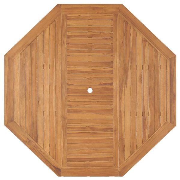 Tavolo Da Giardino 150x150x75 Cm In Legno Massello Di Teak - Image 4
