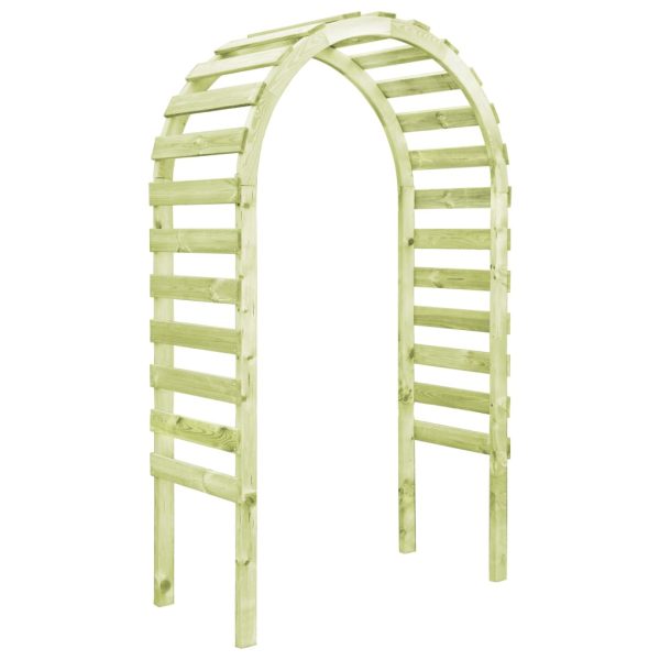Pergolato Da Giardino 130x60x230cm Legno Di Pino Impregnato