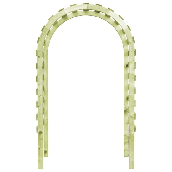 Pergolato Da Giardino 130x60x230cm Legno Di Pino Impregnato - Image 2