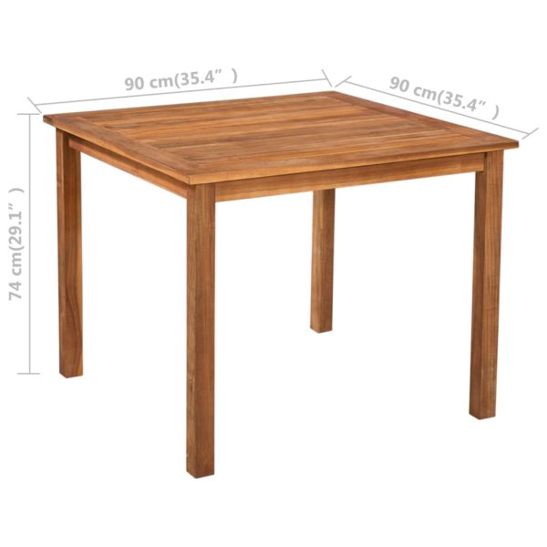 Set Da Pranzo Da Giardino 5 Pz In Polyrattan Nero E Marrone - Image 6