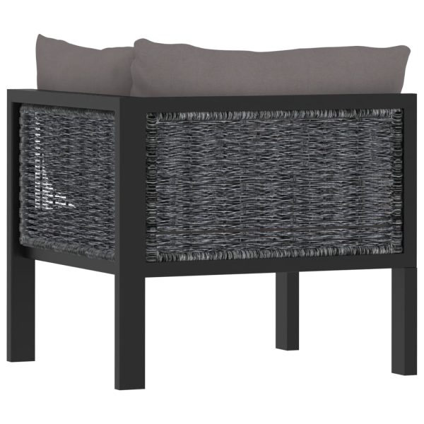 Idaxl Divano Angolare Modulare Bracciolo Sinistro Polyrattan Antracite - Image 4