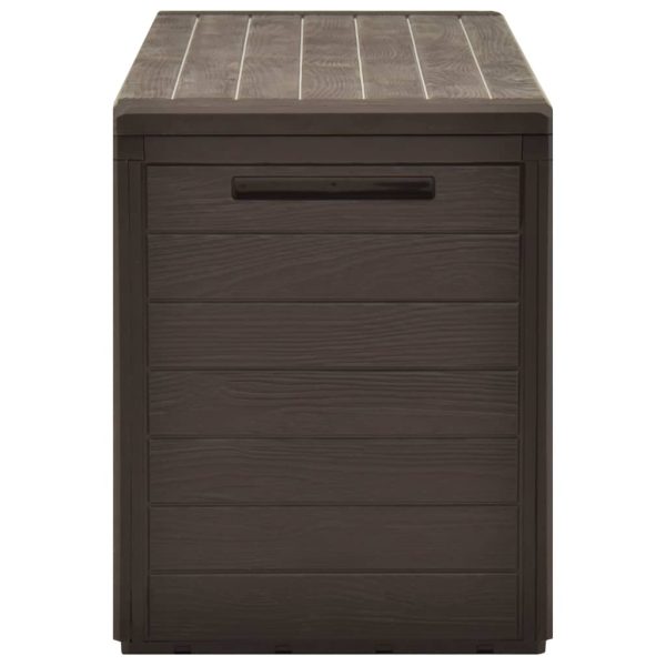 Baule Da Giardino Marrone 116x44x55 cm - Image 3