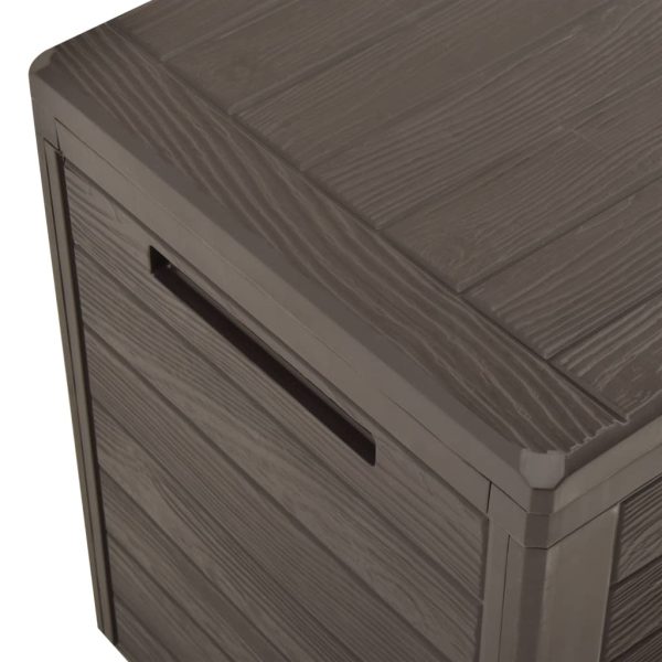 Baule Da Giardino Marrone 116x44x55 cm - Image 5