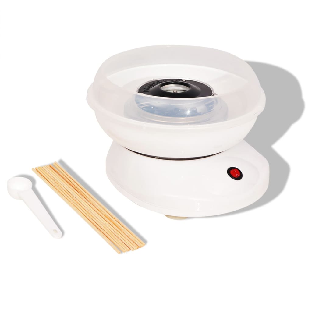 Macchina Per Lo Zucchero Filato 480 W Bianca