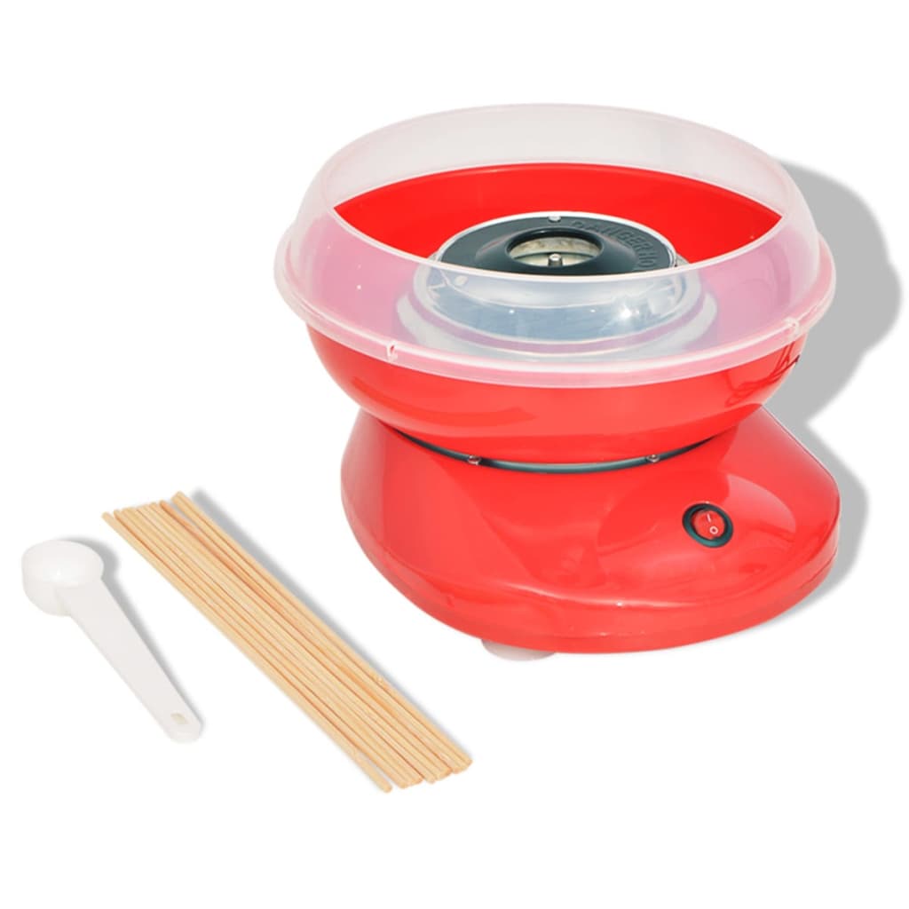 Macchina Per Lo Zucchero Filato 480 W Rossa