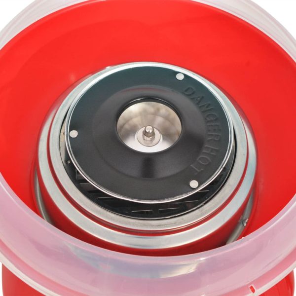 Macchina Per Lo Zucchero Filato 480 W Rossa - Image 5