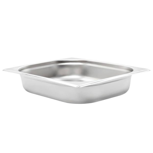 Contenitori Gastronorm 4 Pz Gn 1/2 65 Mm In Acciaio Inox - Image 3