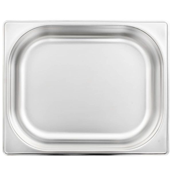 Contenitori Gastronorm 4 Pz Gn 1/2 65 Mm In Acciaio Inox - Image 5