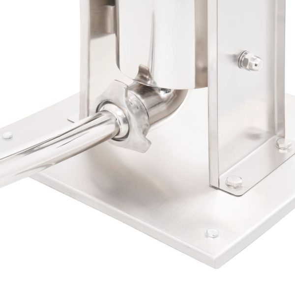 Insaccatrice Manuale Argento 5 L In Acciaio Inossidabile - Image 6