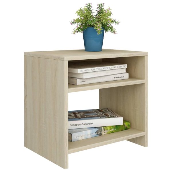 Comodini Rovere Sonoma 2 Pz 40x30x40 Cm In Legno Multistrato - Image 3