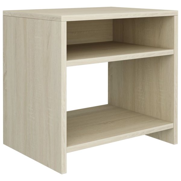 Comodini Rovere Sonoma 2 Pz 40x30x40 Cm In Legno Multistrato - Image 4
