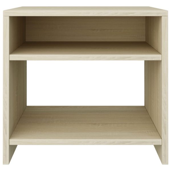 Comodini Rovere Sonoma 2 Pz 40x30x40 Cm In Legno Multistrato - Image 5
