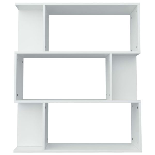 Libreria/divisorio Bianco 80x24x96 Cm In Legno Multistrato - Image 6