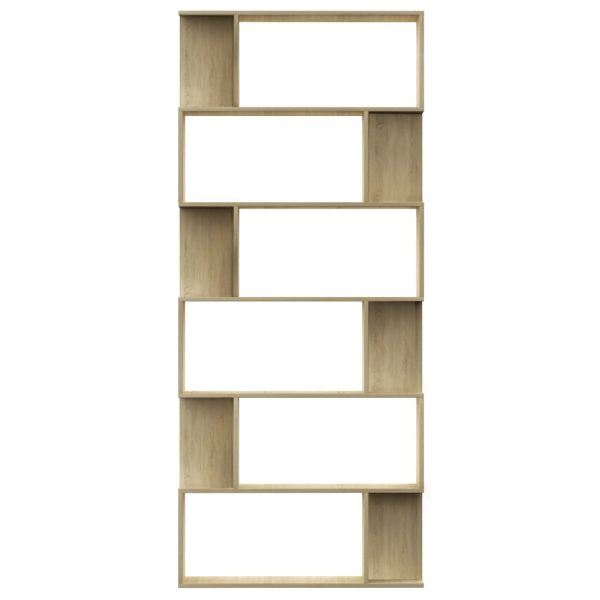 Libreria/divisorio Rovere Sonoma 80x24x192 Cm Legno Multistrato - Image 5