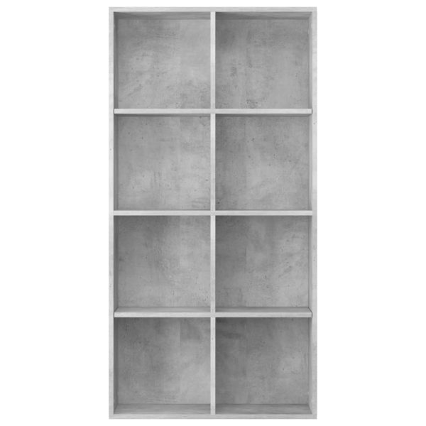 Libreria/credenza Grigio Cemento 66x30x130 Cm Legno Multistrato - Image 4