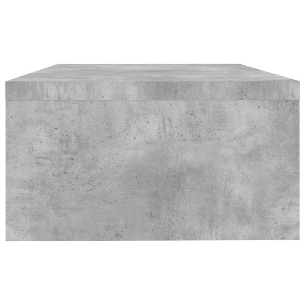 Supporto Monitor Grigio Cemento 42x24x13 Cm Legno Multistrato - Image 5
