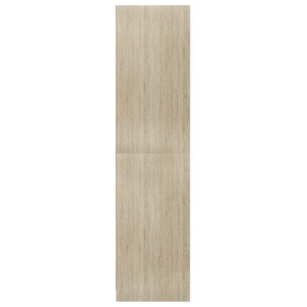 Armadio Rovere Sonoma 100x50x200 Cm In Legno Multistrato - Image 6