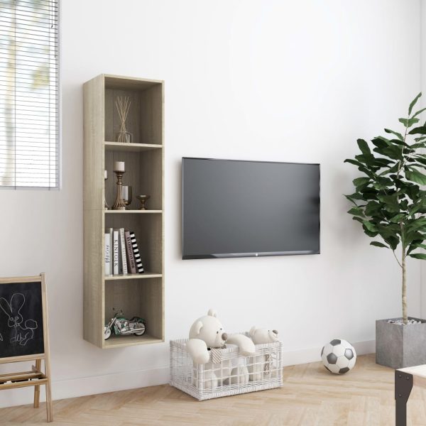 Libreria/mobile Tv Rovere Sonoma 143x30x36 cm - Image 3